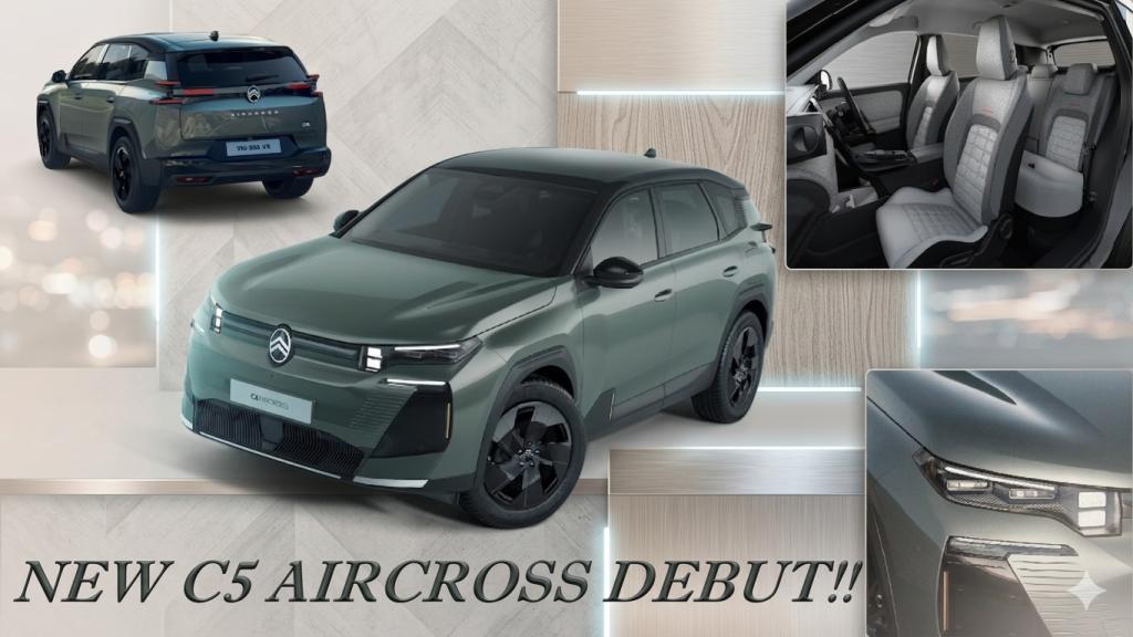 NEW CITROËN C5 AIRCROSS HYBRIDデビュー☆